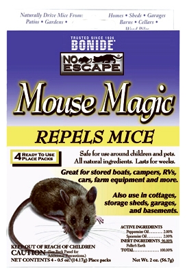 All-Natural Mouse Repellent, 4-Pk.