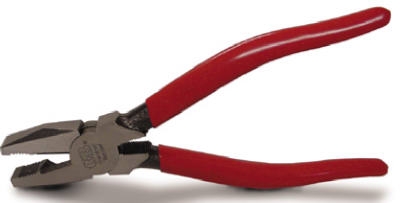 7-In. Electrical Linesman's Plier With Side Cutter & Crimping Die