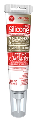 2.8-oz. Silicone ll Kitchen & Bath Caulk, Almond