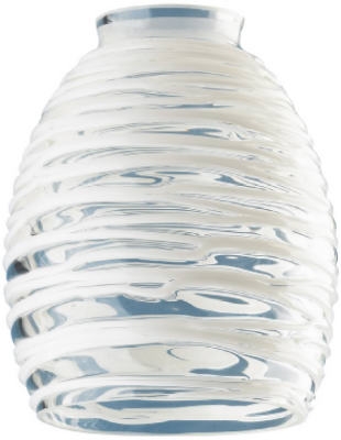 Rope Design Glass Ceiling Fan Light Shades, Must Purchase in Quantities of 4