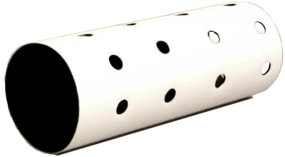 Sewer & Drain Pipe, Perforated Polyethylene, 4-In. x 10-Ft.