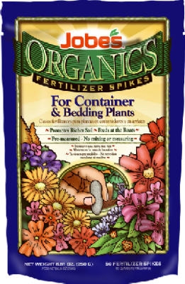 Organic Annual Fertilizer Spikes, 3-5-6, 50-Pk.
