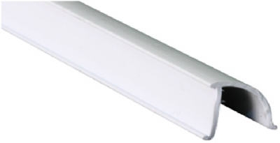 72-Inch White Rigid Vinyl Snap-In Glazing