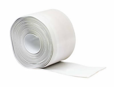 4-Inch x 20-Ft. White Vinyl Adhesive Wall Base