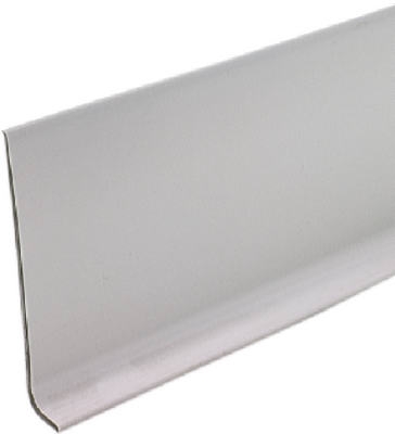 4-Inch x 120-Ft. Silver Gray Vinyl Wall Base
