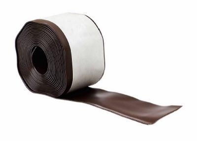 4-Inch x 20-Ft. Brown Vinyl Wall Base