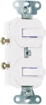 Combo GRD 1P & 3W Switch 15A White
