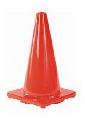 18-Inch Orange Safety Cone