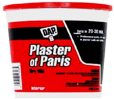 Plaster Of Paris, White, 8-Lb. Pail