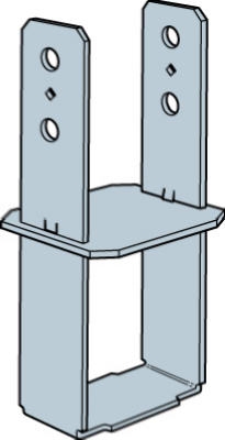 CB44 4x4 Column Base