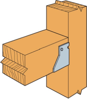 4x4 Concealed Hanger