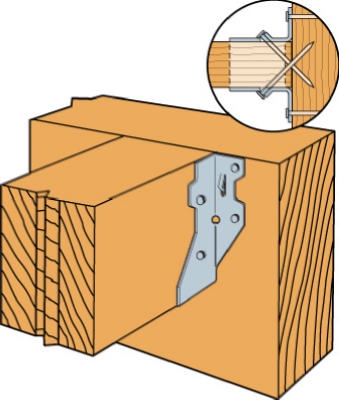 4x6 DBL Shear Hanger