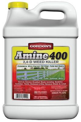 Amine 400 Weed Killer, 2,4-D, 2.5-Gal. Concentrate