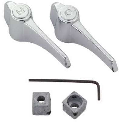 Fit-All Lav/Sink & Tub/Shower Lever Handle Chrome