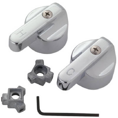 Fit-All Lav/Sink & Tub/Shower Canopy Handle Chrome