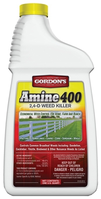 Amine 400 Weed Killer, 2,4-D, 1-Qt. Concentrate