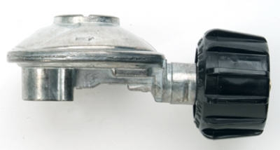 Propane Low-Pressure Regulator with Appliance End Fitting, 90 Degree