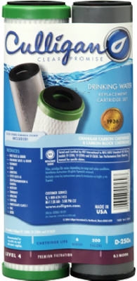 Dual Filtration System Replacement Water Filter Cartridge Set