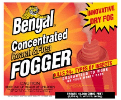 Roach & Flea Fogger, 3-Pk.