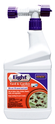 Eight Insect Control Yard & Garden Insecticide, Hose End, 32-oz.