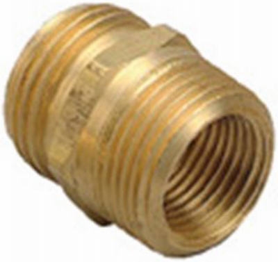 Underground Sprinkler Brass Fitting, 3/4 MHT x 3/4 MIP x 1/2-In. FIP