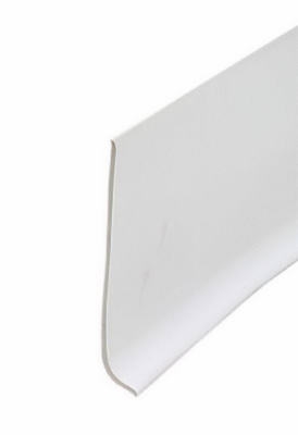 4 x 48-Inch White Vinyl Wall Base