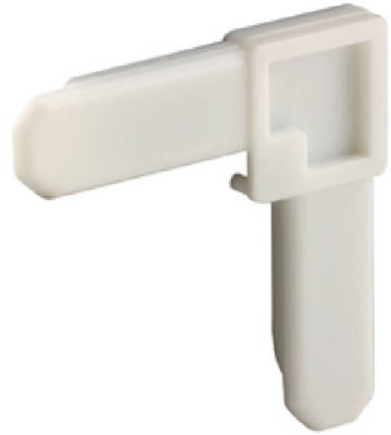 3/4 x 1/4-Inch White Nylon Screen Frame Corners, 100-Pack