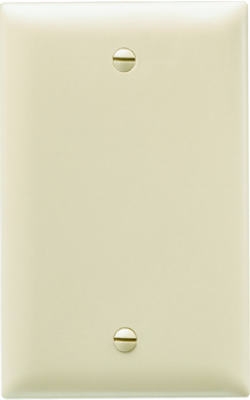 Wall Plate, Blank, Ivory Nylon