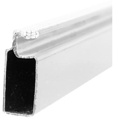 Aluminum Screen Frame, White Finish, 3/4 x 5/16 x 94-In.
