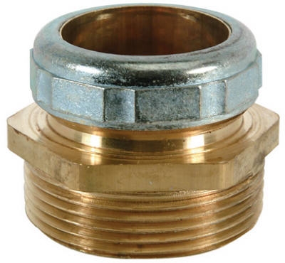 1-1/4-Inch O.D. x 1-1/2-Inch Male Pipe Thread Waste/Trap Connector