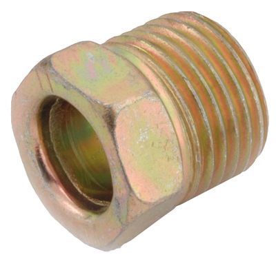 1/4-Inch Inverted Flare Steel Nut