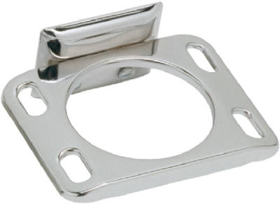 Chrome Toothbrush And Tumbler Holder