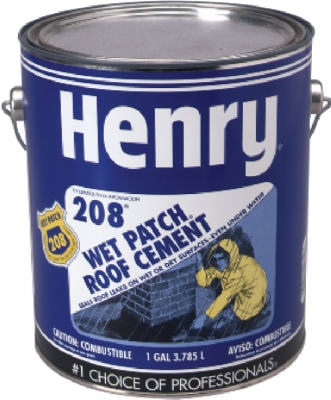 Wet Patch Roof Cement, 1-Gal.