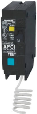 15A Arc Fault Circuit Interrupter Breaker