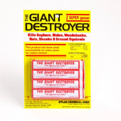 Giant Destroyer Rodent Gasser, 2-oz., 4-Pk.