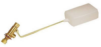 Evaporative Cooler Compression Float Valve, Brass, 1/4-In.