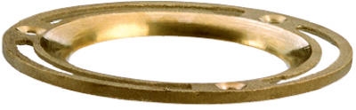 4-Inch Diameter Brass Closet Flange