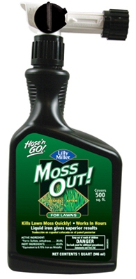 Hose 'N Go Moss Out For Lawns, Covers 500-Sq. Ft.