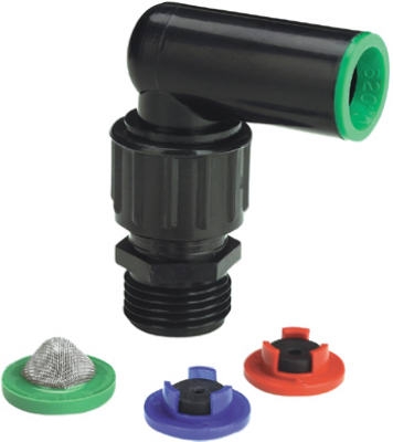 Drip Watering Swivel Elbow Assembly for Risers, 1/2 & 3/4-In.