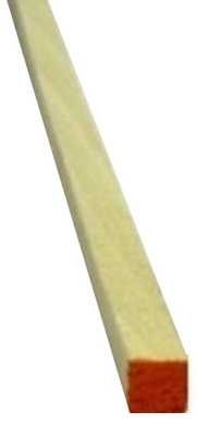 Poplar Square Dowel, 1/4 x 36-In.