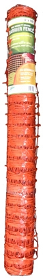 Heavy-Duty Safety Fence, Orange, 4-Ft. x 100-Ft.