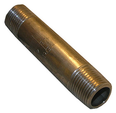 3/8x2 SS Pipe Nipple
