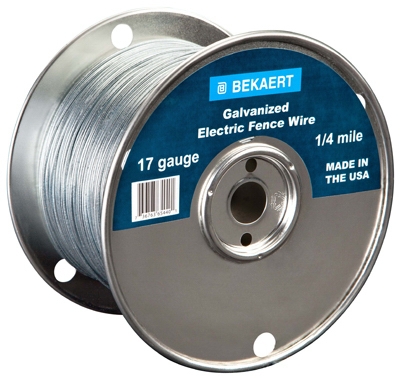 17-Gauge Electric Fence Wire, 1320-Ft.