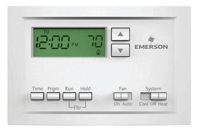 Thermostat, 5-1-1 Programmable, Single Stage