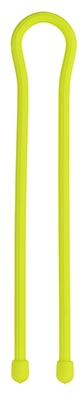 Gear Ties, Neon Yellow, 18-In., 2-Pk.