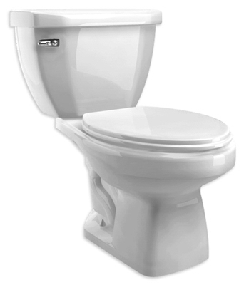 Terra Series Cato Pack Toilet-To-Go, Elongated, White, 17-In. ADA Height