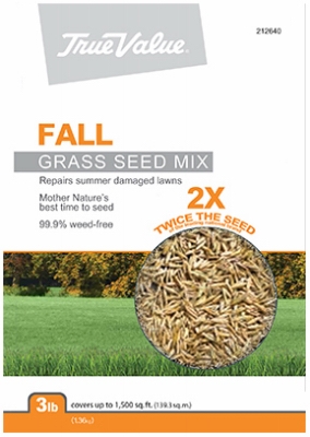 Fall Grass Seed, 3-Lbs.