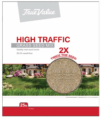 High-Traffic Grass Seed, 25-Lbs.