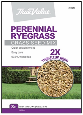 Perennial Ryegrass Seed Mix, 3-Lbs.