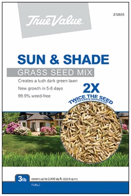 Sun/Shade Grass Seed Mix, 3-Lbs.